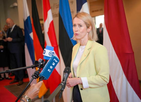 LKS 20260914 European Commission Vice-President Kaja Kallas speaks to media at the Arktikum science centre during The European Arctic Summit in Rovaniemi, Finland, on September 14, 2026. The aim of the summit is to strengthen the EU’s common strategic approach to the Arctic region as its geopolitical significance continues to grow rapidly. The Summit is hosted by Finnish Prime Minister Petteri Orpo. - JOUNI PORSANGER Rovaniemi Finland  Copyright: xJounixPorsangerx sAqUADKQ194