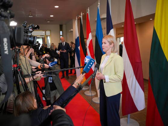 LKS 20260914 European Commission Vice-President Kaja Kallas speaks to the media at the Arktikum science centre during The European Arctic Summit in Rovaniemi, Finland, on September 14, 2026. The aim of the summit is to strengthen the EU’s common strategic approach to the Arctic region as its geopolitical significance continues to grow rapidly. The Summit is hosted by Finnish Prime Minister Petteri Orpo. - JOUNI PORSANGER Rovaniemi Finland  Copyright: xJounixPorsangerx NAoEArFVYfA