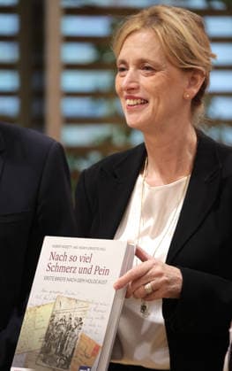 Karin Prien, Bundesministerin für Bildung, Familie, Senioren, Frauen und Jugend, Buchvorstellung von Nach so viel Schmerz und Pein, Berlin, 14.09.2026