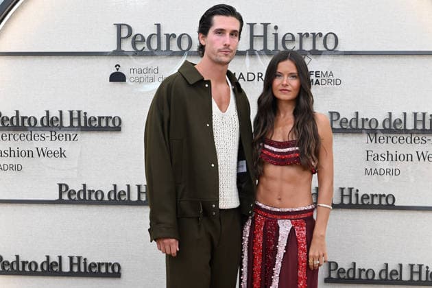 The Pedro del Hierro fashion house presents its Hamani collection at Mercedes-Benz Fashion Week Madrid. Nacho Aragón and Bea Gimeno pose at a photocall during the presentation of the Hamani collection by the Pedro del Hierro fashion house on September 14, 2026, in Madrid, Spain. The collection takes its inspiration from the Japanese tradition of contemplating cherry blossoms, celebrating ephemeral beauty, digital disconnection, and time as a true luxury. CELEBRITIES PHOTOCALL FASHION FASHION WEEK RUNWAY CIBELES José Madrid Madrid, Spain  Copyright: xJosÃ xOlivax 7773781