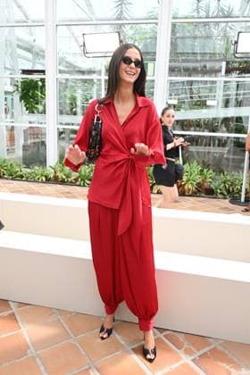 Simorra Fashion Show at Mercedes-Benz Fashion Week Madrid Victoria Federica attends the Simorra fashion show at Mercedes-Benz Fashion Week Madrid on September 14, 2026, in Madrid, Spain CELEBRITIES SIMORRA FASHION SHOW FASHION José Madrid Madrid Spain  Copyright: xJosÃ xOlivax 7774440