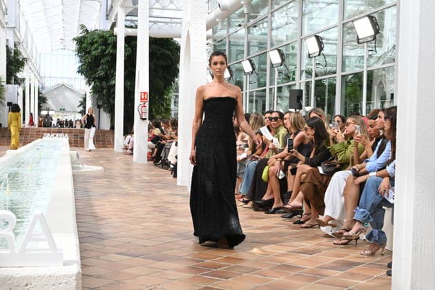 Simorra Fashion Show at Mercedes-Benz Fashion Week Madrid Model Blanca Romero walks the runway for Simorra at Mercedes-Benz Fashion Week Madrid on September 14, 2026, in Madrid, Spain. CELEBRITIES FASHION SHOW SIMORRA FASHION José Madrid Madrid Spain  Copyright: xJosÃ xOlivax 7774499
