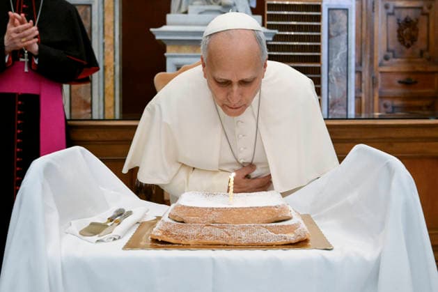 IPA88523470 - Italy, Rome, Vatican, September 14, 2026: Pope Leo XIV celebrating his 71st birthday at the Vatican. Photo by VATICAN MEDIA Catholic Press Photo  Copyright: xVATICANxMEDIA xCatholicxPressxPhotox xx IPA88523470