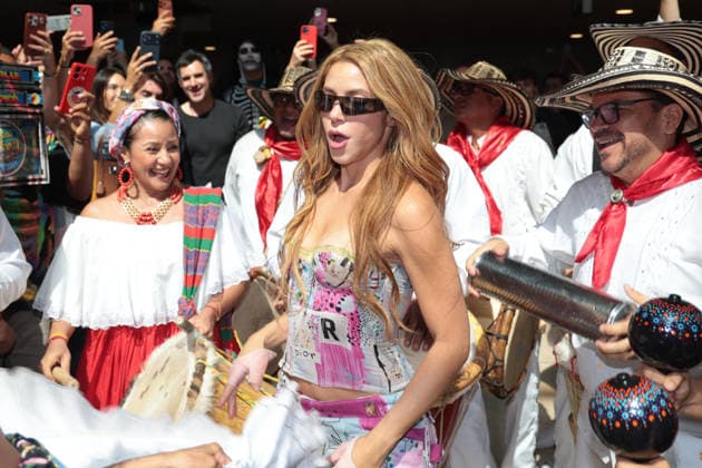 Shakira arrives in Madrid to kick off her 12-concert run. Singer Shakira upon her arrival at Adolfo Suárez Madrid-Barajas Airport on September 14, 2026, in Madrid, Spain. The Colombian artist arrives in Madrid to begin a nearly one-month run with 12 concerts scheduled at the Shakira Stadium, built at the Iberdrola Music Park in Villaverde, a venue with a capacity for more than 50,000 people. The concerts in Madrid are the only European stop on her Las Mujeres Ya no Lloran World Tour. Macondo Park has also been built around the stadium, a temporary city covering 150,000 square meters that will be open from 12:00 p.m. to midnight CELEBRITIES AIRPORT CONCERTS SHAKIRA TOUR José Ramó Madrid Madrid, Spain  Copyright: xJosÃ xRamonxHernandox 7774554