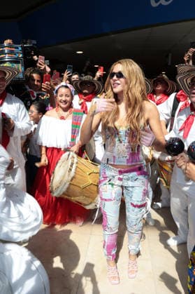 Shakira arrives in Madrid to kick off her 12-concert run. Singer Shakira upon her arrival at Adolfo Suárez Madrid-Barajas Airport on September 14, 2026, in Madrid, Spain. The Colombian artist arrives in Madrid to begin a nearly one-month run with 12 concerts scheduled at the Shakira Stadium, built at the Iberdrola Music Park in Villaverde, a venue with a capacity for more than 50,000 people. The concerts in Madrid are the only European stop on her Las Mujeres Ya no Lloran World Tour. Macondo Park has also been built around the stadium, a temporary city covering 150,000 square meters that will be open from 12:00 p.m. to midnight CELEBRITIES AIRPORT CONCERTS SHAKIRA TOUR José Ramó Madrid Madrid, Spain  Copyright: xJosÃ xRamonxHernandox 7774564