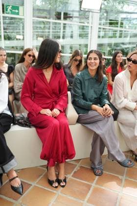 Victoria Federica at the front row of Firma collection during Pasarela Cibeles Mercedes-Benz Fashion Week Madrid 2065 in Madrid, on Monday , 14 September 2026. Cordon Press 