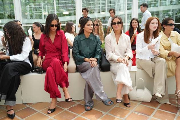 Victoria Federica at the front row of Firma collection during Pasarela Cibeles Mercedes-Benz Fashion Week Madrid 2065 in Madrid, on Monday , 14 September 2026. Cordon Press 