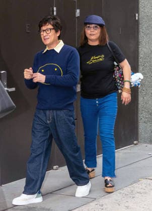 NEW YORK, NY, SEPTEMBER 14: Ke Huy Quan was seen at ABC Studios in New York City on September 14, 2026. Credit: Camara Porter, USA  - ZUMAa123 20260914_zaa_a123_006 Copyright: xAdMediax