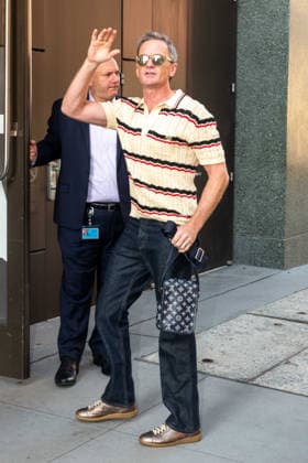 NEW YORK, NY, SEPTEMBER 14: Neil Patrick Harris was spotted at ABC Studios in New York City on September 14, 2026. Credit: Camara Porter, USA  - ZUMAa123 20260914_zaa_a123_007 Copyright: xAdMediax