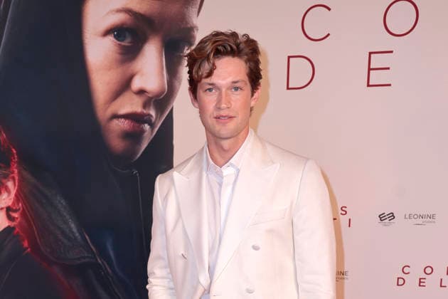 Damian Hardung attends the premiere of Corpus Delicti on September 14, 2026 at Delphi Filmpalast in Berlin, Germany Movie Premiere of Corpus Delicti in Berlin, Germany