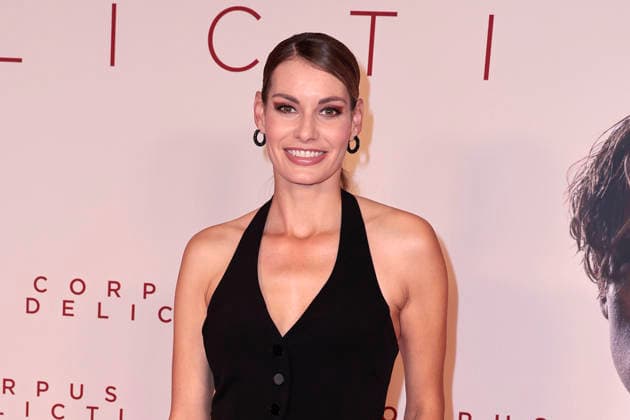 Rebecca Kunikowski attends the premiere of Corpus Delicti on September 14, 2026 at Delphi Filmpalast in Berlin, Germany Movie Premiere of Corpus Delicti in Berlin, Germany
