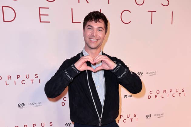 Julian David attends the premiere of Corpus Delicti on September 14, 2026 at Delphi Filmpalast in Berlin, Germany Movie Premiere of Corpus Delicti in Berlin, Germany