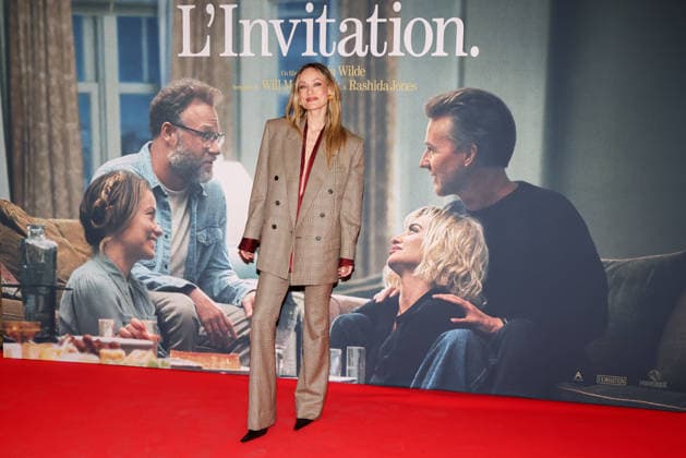 Olivia Wilde attends the Paris premiere of *The Invite* at the Pathé Palace on September 14, 2026, in Paris, France 459678 2026 09 14  Copyright: xLionelxGuericolasx xStarfacex STAR_459678_018