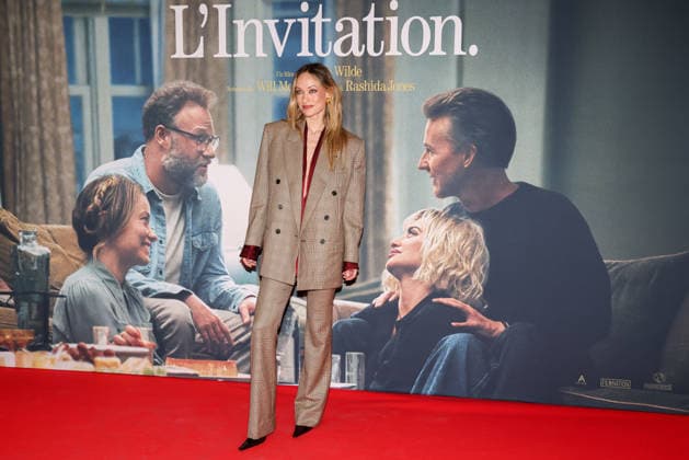 Olivia Wilde attends the Paris premiere of *The Invite* at the Pathé Palace on September 14, 2026, in Paris, France 459678 2026 09 14  Copyright: xLionelxGuericolasx xStarfacex STAR_459678_020
