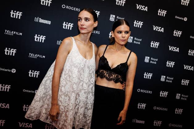 September 14, 2026, Toronto, On, Canada: Rooney Mara, left, and Kate Mara are photographed on the red carpet for the film Bucking Fastard during the Toronto International Film Festival in Toronto, on Monday, Sept. 14, 2026. Toronto Canada  - ZUMAc35_ 20260914_zaf_c35_044 Copyright: xKeitoxNewmanx