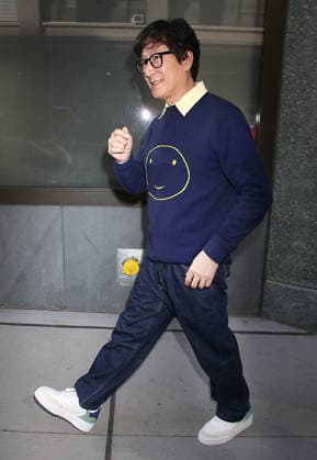 NEW YORK, NY- SEPTEMBER 14: Ke Huy Quan seen at Good Morning America on September 14, 2026. Copyright: xRWx