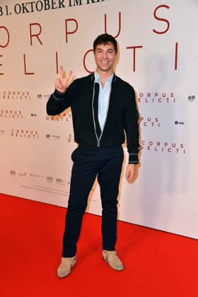 RECORD DATE NOT STATED Premiere CORPUS DELICTI - Berlin Julian David bei der Premiere CORPUS DELICTI im Delphi-Filmpalast in Berlin am 14.09.2026