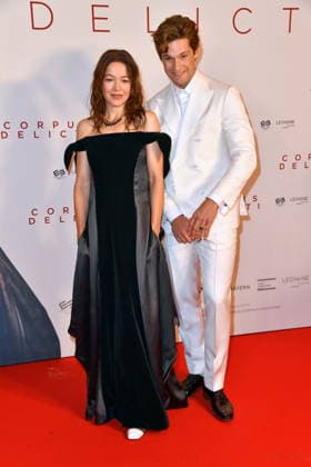RECORD DATE NOT STATED Premiere CORPUS DELICTI - Berlin Hannah Herzsprung und Damian Hardung bei der Premiere CORPUS DELICTI im Delphi-Filmpalast in Berlin am 14.09.2026