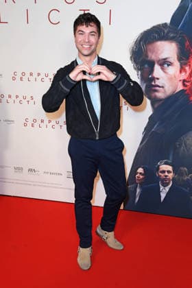 Julian David bei der Premiere des Kinofilms CORPUS DELICTI im Delphi Filmpalast in Berlin am 14.09.2026