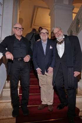 Götz-George-Preis 2026 Burghart Klaußner, Gustav Peter Wöhler, Torsten Muechow Götz-George-Preis 2026, Kaiserin-Friedrich-Haus, Berlin, Datum: 14.09.2026 Copyright: xEventpress Kratschx