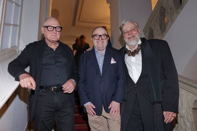 Götz-George-Preis 2026 Burghart Klaußner, Gustav Peter Wöhler, Torsten Muechow Götz-George-Preis 2026, Kaiserin-Friedrich-Haus, Berlin, Datum: 14.09.2026 Copyright: xEventpress Kratschx