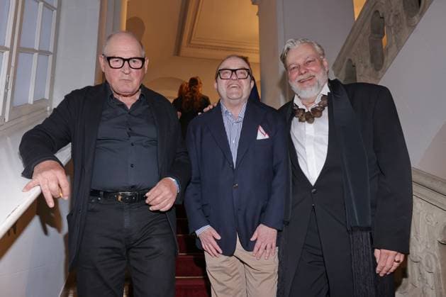 Götz-George-Preis 2026 Burghart Klaußner, Gustav Peter Wöhler, Torsten Muechow Götz-George-Preis 2026, Kaiserin-Friedrich-Haus, Berlin, Datum: 14.09.2026 Copyright: xEventpress Kratschx