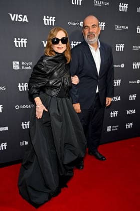 TIFF Toronto Screening All About Corinne Isabelle Huppert, Marc Fitoussi attending the screening of All About Corinne ahead of Toronto International Film Festival (TIFF) in Toronto, Canada on September 14, 2026. Photo by Julien Reynaud APS-Medias ABACAPRESS.COM Toronto Canada  Copyright: xReynaudxJulien APS-Medias ABACAx