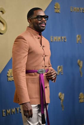 Colman Domingo arrives for the 78th annual Primetime Emmy Awards at the Peacock Theater in Los Angeles on Monday, September 14, 2026.  LAP2026091412 CHRISxCHEW