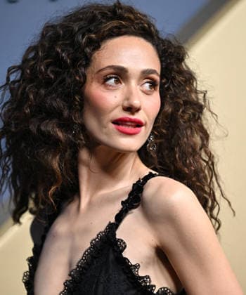 Emmy Rossum arrives for the 78th annual Primetime Emmy Awards at the Peacock Theater in Los Angeles on Monday, September 14, 2026.  LAP2026091428 CHRISxCHEW