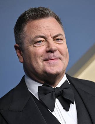 Nick Offerman arrives for the 78th annual Primetime Emmy Awards at the Peacock Theater in Los Angeles on Monday, September 14, 2026.  LAP20260914516 CHRISxCHEW
