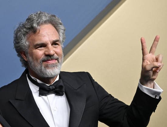 Mark Ruffalo arrives for the 78th annual Primetime Emmy Awards at the Peacock Theater in Los Angeles on Monday, September 14, 2026.  LAP20260914520 CHRISxCHEW