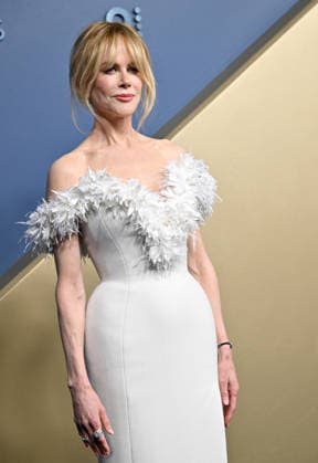 Nicole Kidman arrives for the 78th annual Primetime Emmy Awards at the Peacock Theater in Los Angeles on Monday, September 14, 2026.  LAP20260914557 CHRISxCHEW