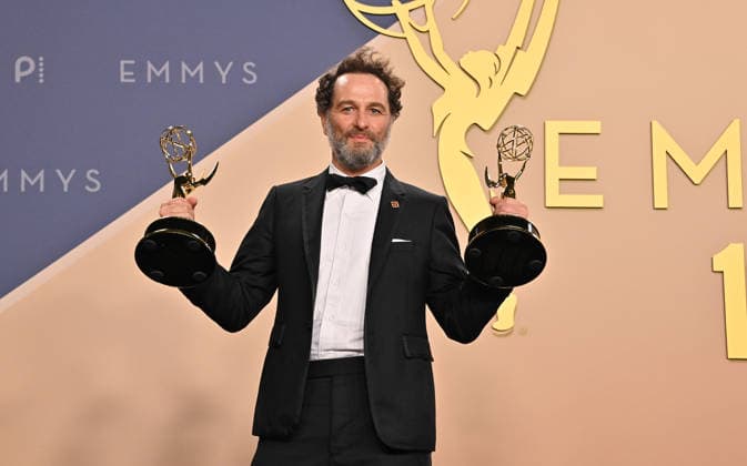 78th Primetime Emmy Awards - Press Room Matthew Rhys in the press room at the 78th Primetime Emmy Awards held at the Peacock Theater on September 14, 2026 in Los Angeles, California. Los Angeles Peacock Theater California USA Copyright: xTammiexArroyo AFF-USA.comx