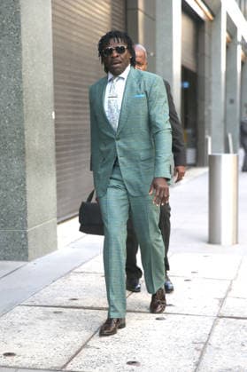 September 14, 2026: Michael Irvin arrives for his appearance on GMA at ABC Studios in New York City,  - ZUMAh16_ 20260914_zaf_h16_067 Copyright: xDanxHerrickx