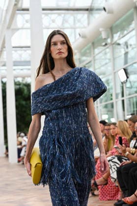 Simorra - Mercedes Benz Fashion Week Madrid, Spain - sep 2026 A model parades with Simorra design during Mercedes Benz Fashion Week Madrid Cibeles Palace in Madrid, 14 of February of 2026 Spain Madrid Spain Copyright: xAtilanoxGarciax xSOPAxImagesx PHOTO07590