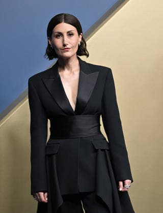Jen Statsky arrives for the 78th annual Primetime Emmy Awards at the Peacock Theater in Los Angeles on Monday, September 14, 2026.  LAP20260914701 CHRISxCHEW