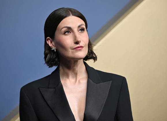 Jen Statsky arrives for the 78th annual Primetime Emmy Awards at the Peacock Theater in Los Angeles on Monday, September 14, 2026.  LAP20260914702 CHRISxCHEW