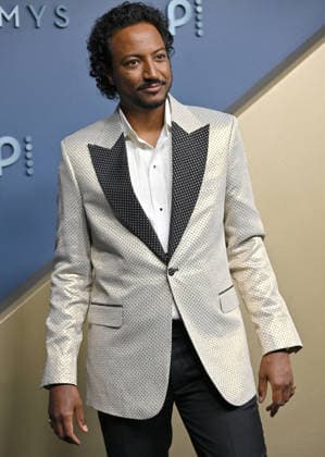 Samba Schutte arrives for the 78th annual Primetime Emmy Awards at the Peacock Theater in Los Angeles on Monday, September 14, 2026.  LAP20260914719 CHRISxCHEW