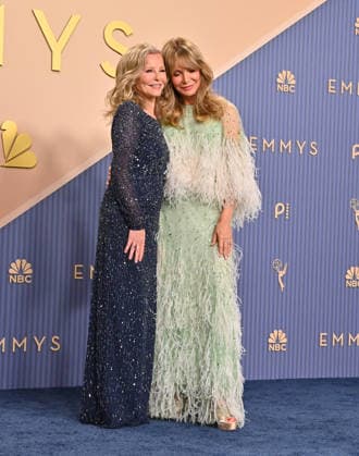 78th Primetime Emmy Awards - Press Room Cheryl Land and Jaclyn Smith in the press room at the 78th Primetime Emmy Awards held at the Peacock Theater on September 14, 2026 in Los Angeles, California. Los Angeles Peacock Theater California USA Copyright: xTammiexArroyo AFF-USA.comx