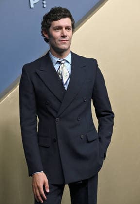 Adam Brody arrives for the 78th annual Primetime Emmy Awards at the Peacock Theater in Los Angeles on Monday, September 14, 2026.  LAP20260914745 CHRISxCHEW