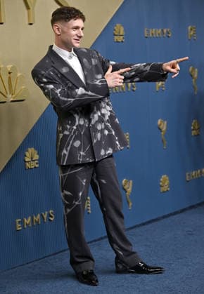 Chris Perfetti arrives for the 78th annual Primetime Emmy Awards at the Peacock Theater in Los Angeles on Monday, September 14, 2026.  LAP20260914750 CHRISxCHEW