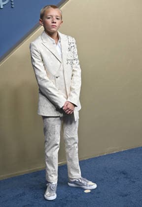 Dexter Sol Ansell arrives for the 78th annual Primetime Emmy Awards at the Peacock Theater in Los Angeles on Monday, September 14, 2026.  LAP20260914777 CHRISxCHEW