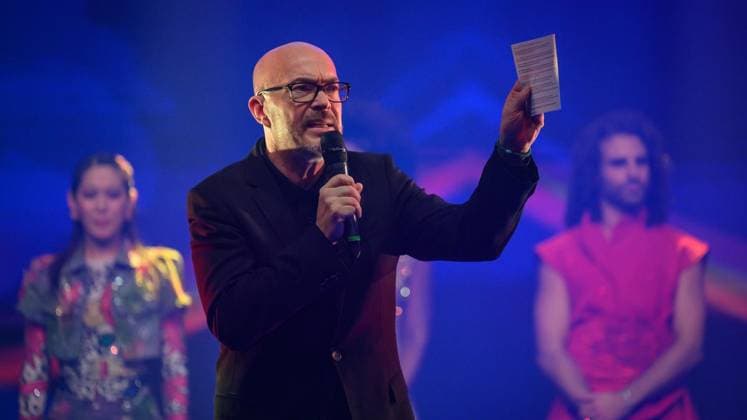 Essen: Preview von Groove im GOP ** NUR FÜR REDAKTIONELLE ZWECKE ** EDITORIAL USE ONLY **<p>Christian Buddrus, Direktor des GOP, nach dem Preview von Groove am Dienstag, den 15. September 2026, im GOP Artistical Theater an der Rottstrasse in Essen. Deutschland NRW Essen Copyright: UwexErnst