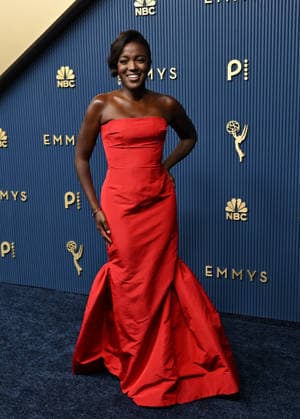 Krys Marshall arrives for the 78th annual Primetime Emmy Awards at the Peacock Theater in Los Angeles on Monday, September 14, 2026.  LAP20260914894 JohnxMcCoy
