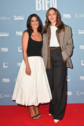 Si Tu Penses Bien Premiere - Paris Geraldine Nakache and Monia Chokri attending the premiere of the movie ‘Si tu penses bien’, held at MK2 Quai de Loire cinema, in Paris, France, on September 14th, 2026. Photo by Mireille Ampilhac ABACAPRESS.COM Paris France  Copyright: xAmpilhacxMireille ABACAx