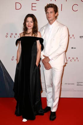 Hannah Herzsprung und Damian Hardung bei der Premiere des Kinofilms Corpus Delicti im Delphi Filmpalast. Berlin, 14.09.2026