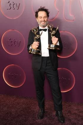 Los Angeles Ca Sept 14: Matthew Rhys at Apple TV s Primetime Emmy Party Red Carpet held at Nya Studios West on September 14, 2026 . Copyright: xAdMediax xMediaPunchx