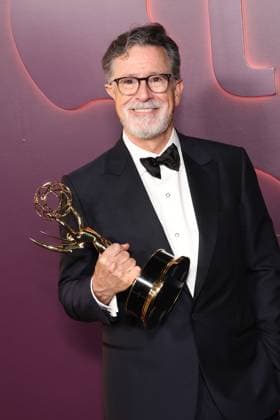 Los Angeles Ca Sept 14: Stephen Colbert at Apple TV s Primetime Emmy Party Red Carpet held at Nya Studios West on September 14, 2026 . Copyright: xAdMediax xMediaPunchx