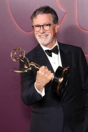 Los Angeles Ca Sept 14: Stephen Colbert at Apple TV s Primetime Emmy Party Red Carpet held at Nya Studios West on September 14, 2026 . Copyright: xAdMediax xMediaPunchx