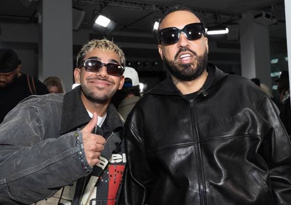 September 14, 2026, Bronx, New York, USA: Mikyle Rafiq, French Montana attend runway for The Blonds 20th Anniversary by David and Phillipe Blond presented by Motorola Razr Spring Summer 27 fashion show during SS27 FW at Lavan in New York, NY on September 15, 2026. Bronx USA  - ZUMAr339 20260914_znp_r339_139 Copyright: xLevxRadinx